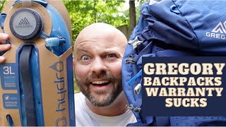 Gregory Backpacks Warranty Sucks [upl. by Keavy]