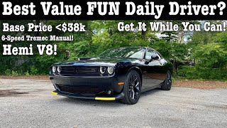 2022 Dodge Challenger RT Manual TEST DRIVEFULL REVIEW ￼ [upl. by Channing375]