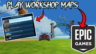 DOWNLOAD WORKSHOP MAPS ROCKET LEAGUE EASY   NEW METHOD WITH BAKKESMOD PLUGIN  2022 [upl. by Aliuqat]