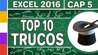 10 Trucos en Excel 2016  Capitulo 5 [upl. by Bedad]