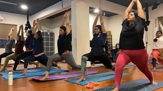 Strengthening yoga flow class [upl. by Stolzer]