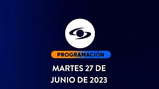 PROGRAMACIÓN DE CARACOL TELEVISIÓN MARTES 27 DE JUNIO DE 2023 [upl. by Agripina]