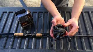 New baitcasting rod and reel setup fenwick amp lews [upl. by Eladnwahs330]