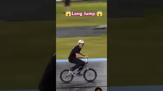 😱 Bycycle Long Jump 😱 mtb sports edit jumpbike jumping mtblife sport [upl. by Cerallua]