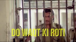 quotDO WAQT KI ROTIquot  MOVIE REVIEW  SANJEEV KUMAR  FEROZ KHAN  AMJAD KHAN [upl. by Nytsirhc]