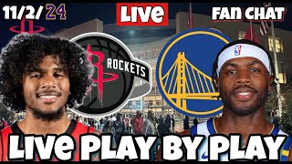 Golden State Warriors vs Houston Rockets Live NBA Live Stream [upl. by Vladamir]