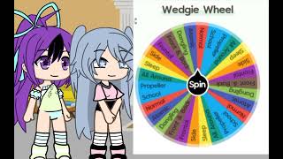 Wedgie wheel 🚨GACHA HEAT🚨 [upl. by Shaya]