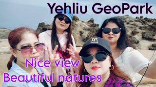 Part 2 exploring Yehliu GeoPark Taiwan youtuber touristspot mamshiemhayvlog1368 [upl. by Nnoved397]