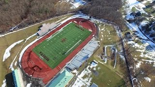 DJI Inspire 1 Drone at Mountain Ridge School and Maplehurst Country Club Frostburg Maryland 4k [upl. by Michon889]