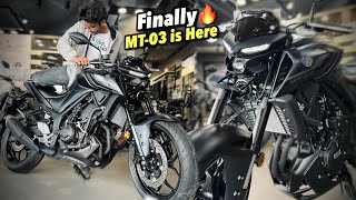 Finally MT03 is Here😍Everything you Need To Know About Yamaha MT03🔥 [upl. by Iolande]