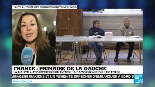 Primaire de la gauche  Participation en nette hausse lors du 2e tour [upl. by Cheria]