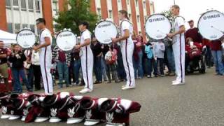 Thirteen a bit faster 2009 Mississippi State Drumline [upl. by Elegna]