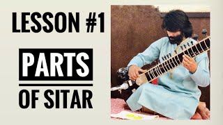 Sitar Tutorial Lesson1  Basic Introduction of Sitar Parts of Sitar  By Dr Ashok Kumar Chambyal [upl. by Krakow]