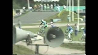 BMX racing 1990 final superclass A amp B Slagharen [upl. by Eimyaj380]