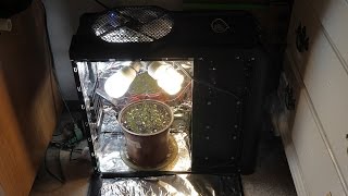 How To Make A PC Grow Box With A Computer Case Antec 900 [upl. by Erdna]