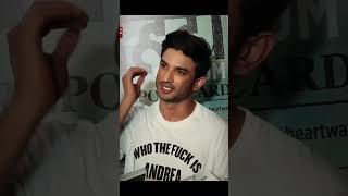 Doing the work you love  Sushant Singh Rajput [upl. by Amy]