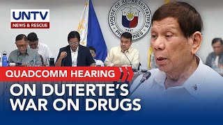 PART 2 House QuadComm hearing on Duterte drug war EJKs and other issues  November 13 2024 [upl. by Etnod]