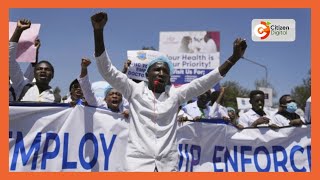 Doctors threaten to resume nationwide strike over nonimplementation of CBA [upl. by Otit400]