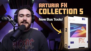 Whats New in Arturia FX Collection 5 Bus Peak amp Exciter Demo with Nic Rollo [upl. by Ahcatan93]