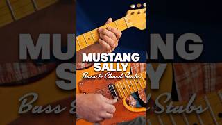 Mustang Sally Guitar Lesson 3  RockSolid Bass Line amp Tritone Chord Stabs [upl. by Brew335]