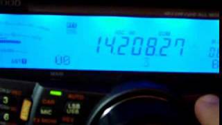 Kenwood TS 2000 BLUE By SV1BGS [upl. by Eremehc]