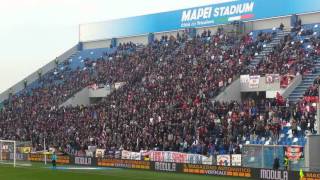 IMPRESSIONANTE coro ripetuto degli ultras bolognesi sassuoloBOLOGNA [upl. by Bellanca]