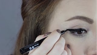 Kolay Eyeliner Nasil Cekilir Easy Tips for Applying Eyeliner  Aslı Özdel [upl. by Fife764]