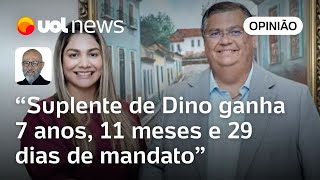 Suplente de Dino ganha 7 anos 11 meses e 29 dias de mandato é estelionato eleitoral diz Josias [upl. by Alehc]