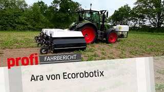 Spotsprayer Ara von Ecorobotix  profi Fahrbericht [upl. by Pump579]