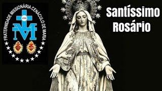 CENÁCULO MARIANO  Santíssimo Rosário 💙🌹  01112024 [upl. by Marita]