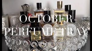 October Perfume Tray [upl. by Olbap]