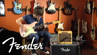 Tyler Bryant Demos EC Series VibroChamp  Fender [upl. by Seagraves]