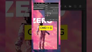 get text behind your image in Adobe Photoshop I photoshop tutorial editing photoshoptutorial edit [upl. by Haliled]