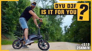 DYU D3F EBike Review Is it the BEST AFFORDABLE Option [upl. by Nirroc]