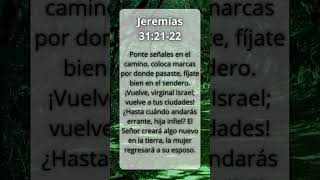 Jeremías 312122 bible amor shorts [upl. by Edmund]