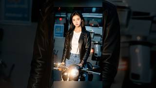 The life of a Motorcycle girl motorcycle ai aianimation [upl. by Delly]