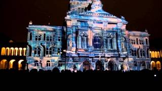 Bundeshaus Licht show [upl. by Marou]