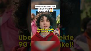 Wenn der Minecraft Film in Deutschland 🇩🇪 spielen würde 😳 minecraft minecraftmovie gaming lol [upl. by Assirialc]