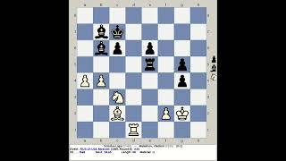 Sotnikov Igor vs Malakhov Vladimir  Russia Chess U18 1995 Moscow [upl. by Mamie]