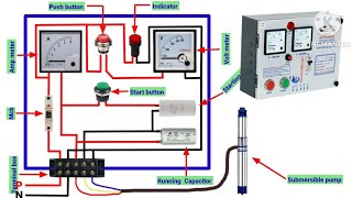 single phase motor starter connection [upl. by Erdnoed637]