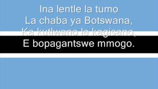 Hymne national du Botswana [upl. by Kline]