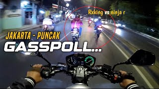 GASSPOLL‼️JAKARTA➡️PUNCAK motovlog rxkingindonesia rxking135cc puncakbogor [upl. by Sigismondo]