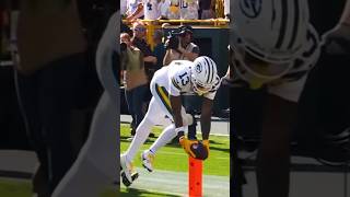 Tip toeing in DontayvionWicks nfl packers toetap domf961 shorts edit viral yeat [upl. by Yzdnil]