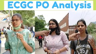 ECGC PO ANALYSIS 2022  ECGC PO Exam analysis amp review  ECGC PO Exam Review live centre 1st Shift [upl. by Koeninger916]