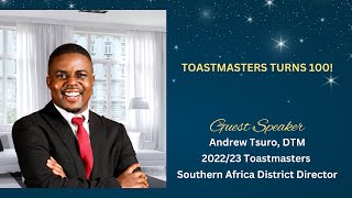 100 Years of Toastmasters International 22 October 2024 [upl. by Dilaw]