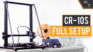 Creality CR10S Full Assembly To Print Guide [upl. by Suruat]