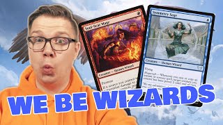 I AM THE WIZARD KING  MTGA Historic  Izzet Wizards [upl. by Leahcimed]