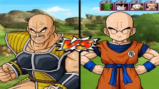 DBZ Budokai Tenkaichi 3 HD  Nappa VS Z Fighters  Nappa Beatdown [upl. by Arber863]