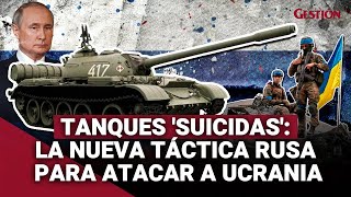 Así funcionan los quotTANQUES SUICIDASquot de las FUERZAS RUSAS que BOMBARDEAN UCRANIA con dinamita [upl. by Arlina]