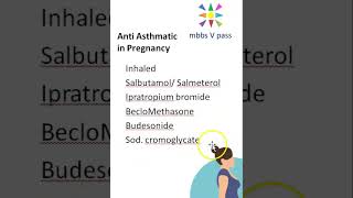 Obstetrics Pharmacology Anti Asthmatic Asthma Drugs Treat Pregnancy viva [upl. by Rita]